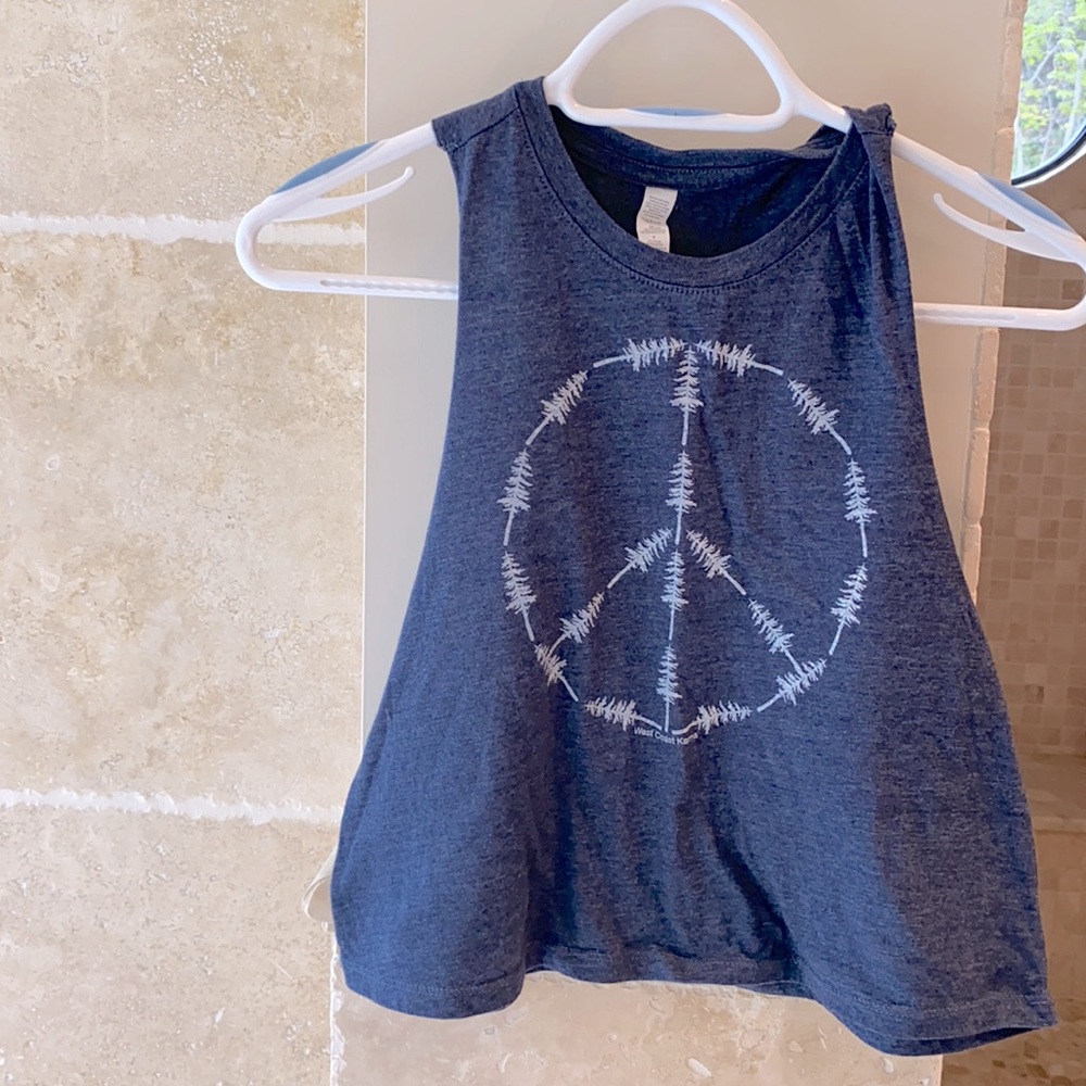 West coast karma racer back tank